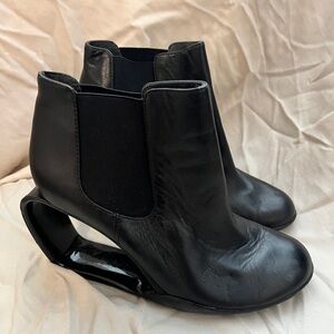 United Nude Black Heeled Boots